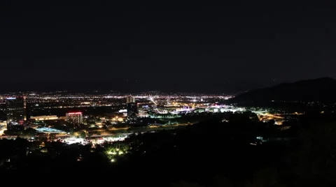 Busy City at night 動画素材 4739072