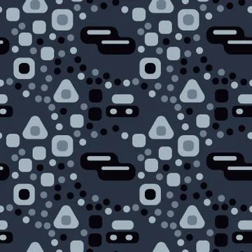 Busy city streets seamless pattern Ilustración de archivo