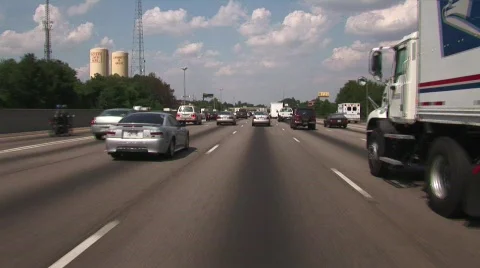 Busy commute Stock Footage 862848