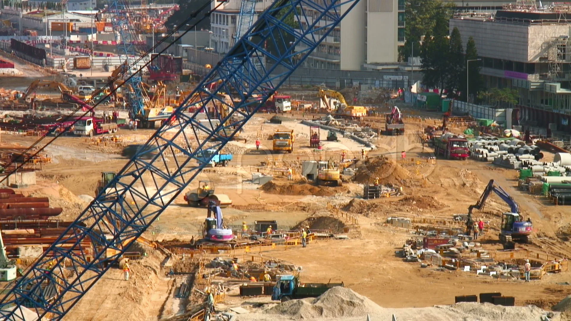 time lapse construction project