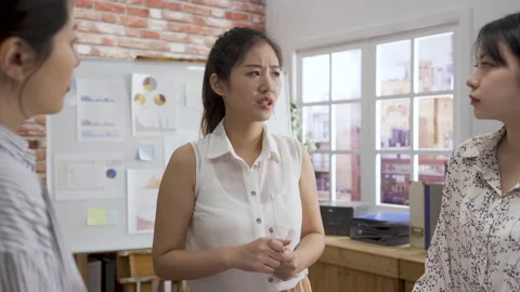 Busy corporate creative people work on problem Video stock 132148341