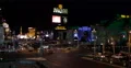 Busy Crossroad Las Vegas Strip Night Light Crowded Intersection Cars Traffic Jam 4k or 4k+ Resolution