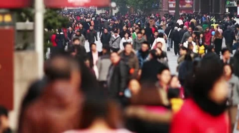 Busy Crowds Traffic Time Lapse Stock Footage 21904290