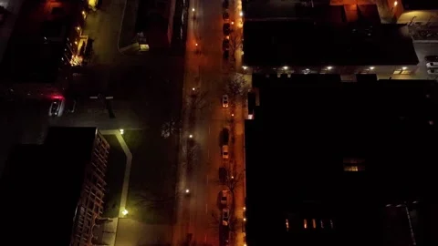 Busy Downtown street hyperlapes / timelaps Video stock 258979792