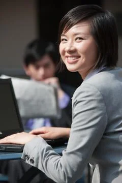 Busy Easy. Work Success Two people. Business Sunny day Leisure Daytime Face the Stock Photos