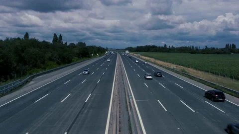 Busy highway traffic Stock Footage 144820528