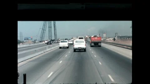 Busy Highway Traffic Stock Footage 276291333