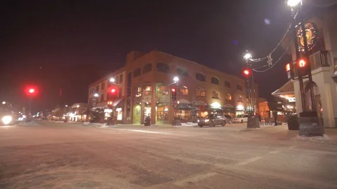 Busy intersection timelapse Stock Footage 102750736