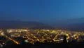 Busy megalopolis aerial shot, day to night time-lapse, electricity consumption 4k or 4k+ Resolution