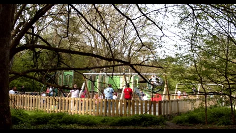 Busy playground Stock Footage 272259757