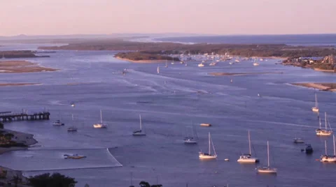 Busy river time lapse Stock Footage 39433490