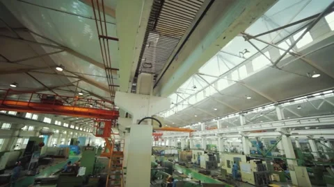 Busy scene in the workshop Stock Footage 234494929