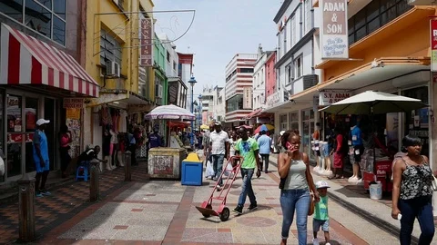 A Day In Bridgetown Barbados  Popular Shopping Streets In