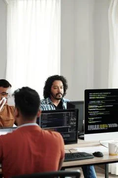 Busy Software Engineers Stock Photos