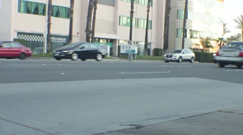 Busy Street Stock Footage 45817922