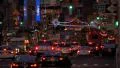 Busy street traffic jam rush hour cars New York City NYC Chinatown night 4k or 4k+ Resolution