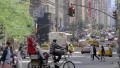 Busy street traffic in New York City 4k or 4k+ Resolution