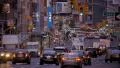 Busy street traffic rush hour cars commute Manhattan New York City NYC day 4k or 4k+ Resolution