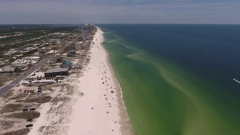 Busy Summer Day on the Beach Stock-Footage 73284656