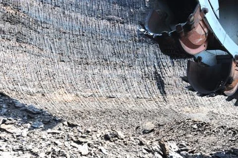 Busy surface mine Stock Photos