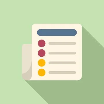 Busy task schedule icon flat vector. Event person 스톡 일러스트