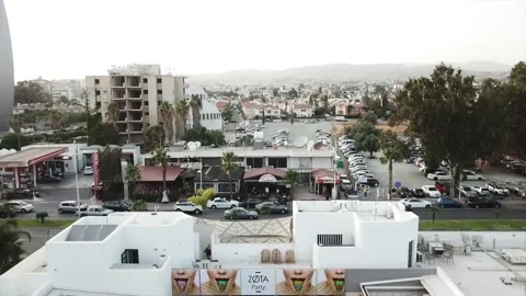 Busy traffic in Cyprus. Stock Footage 149108233