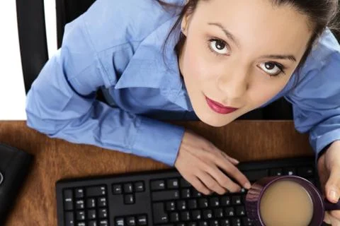 Busy at work Foto stock