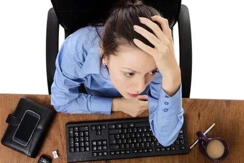 Busy at work Stock Photos