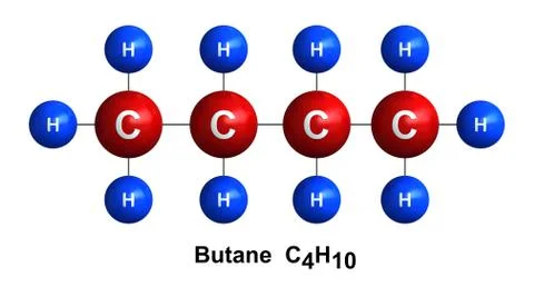 Butane Stock Illustration
