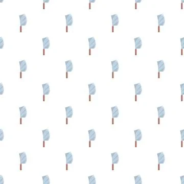 Butcher cleaver knife seamless pattern background design イラスト素材