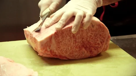 Butcher Vídeo Stock 103231733