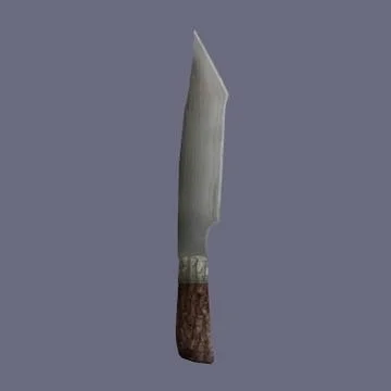 Butcher Knife 3D Model