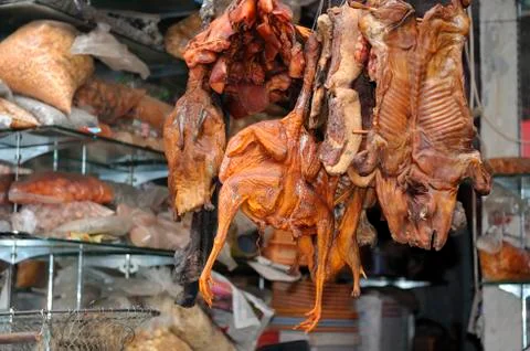 At the butcher Stock Photos