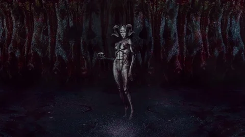 The butcher's. Apocalypse. Stock Footage 72479199