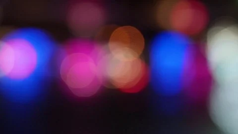 Butiful multicolor bokeh Stock Footage 122251437