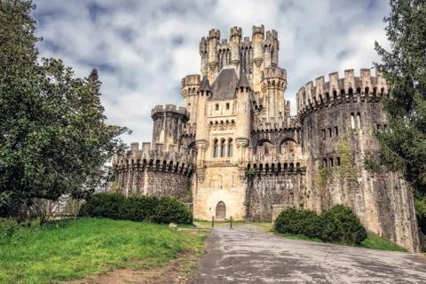 Butron Castle Stock Photos