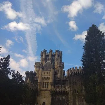 Butron Castle Stock Photos