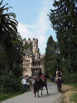 Butron Castle Stock Photos