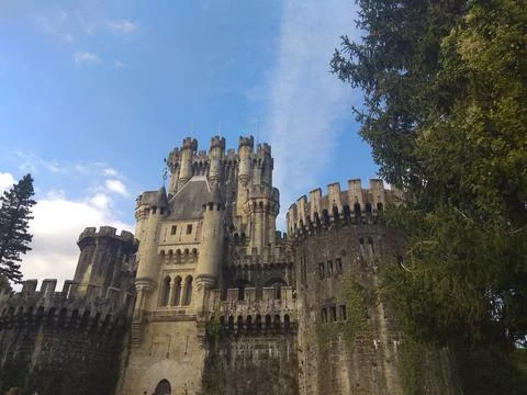 Butron Castle Foto stock
