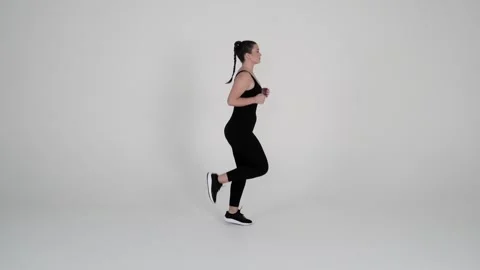 Butt kicks Stock Footage 314193920