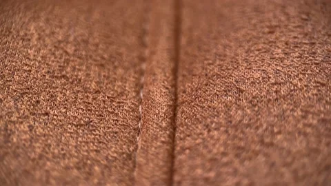 Butt Seam Fabric Texture Slider Shot Stock Footage 234437659