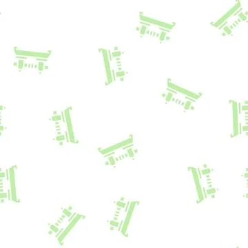Butt welding glyph vector seamless pattern イラスト素材