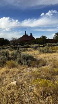 Butte in Moab Stock Photos