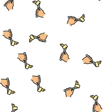 Butter add vector seamless pattern Stock Illustration