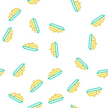Butter add vector seamless pattern Illustrazione stock