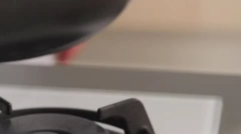 Butter being melted in a pan Stock-Footage 24671290