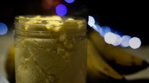 Butter with bokeh background Stock Photos