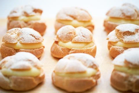 Butter Bread on Cutting Board Stock Photos