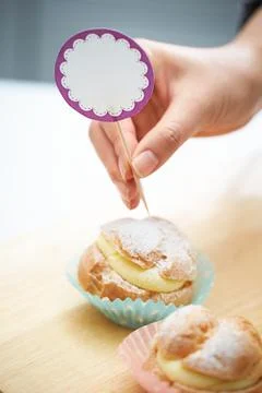 Butter Bread on Cutting Board Stock Photos