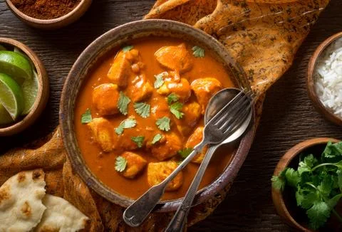 Butter Chicken Foto stock